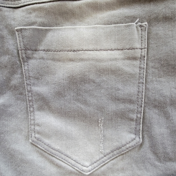 CLOCKHOUSE Grey Coastal Cowgirl Denim Jean Shorts Size L - Picture 8 of 14